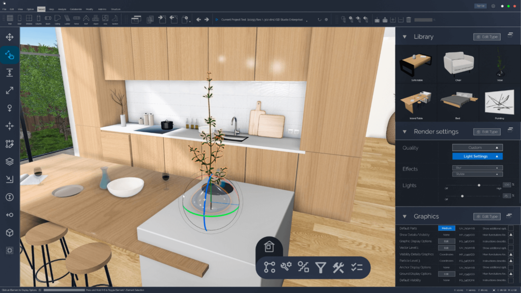 Our design team creates three professional CAD designs tailored specifically to your space.