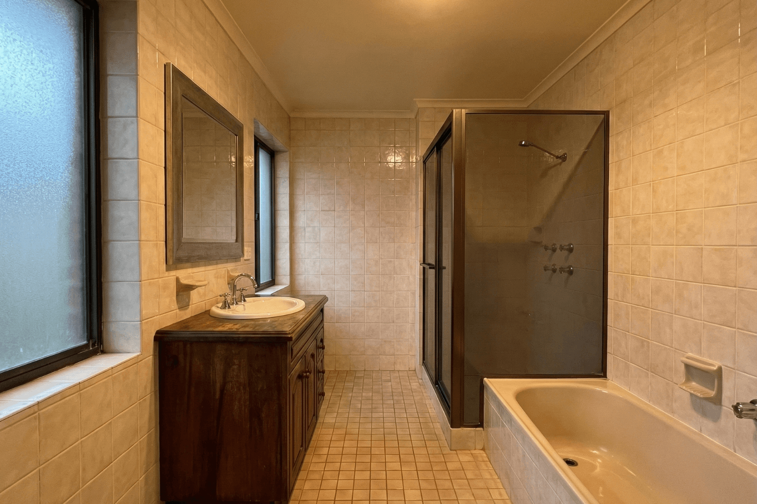 bathroom remodeling before