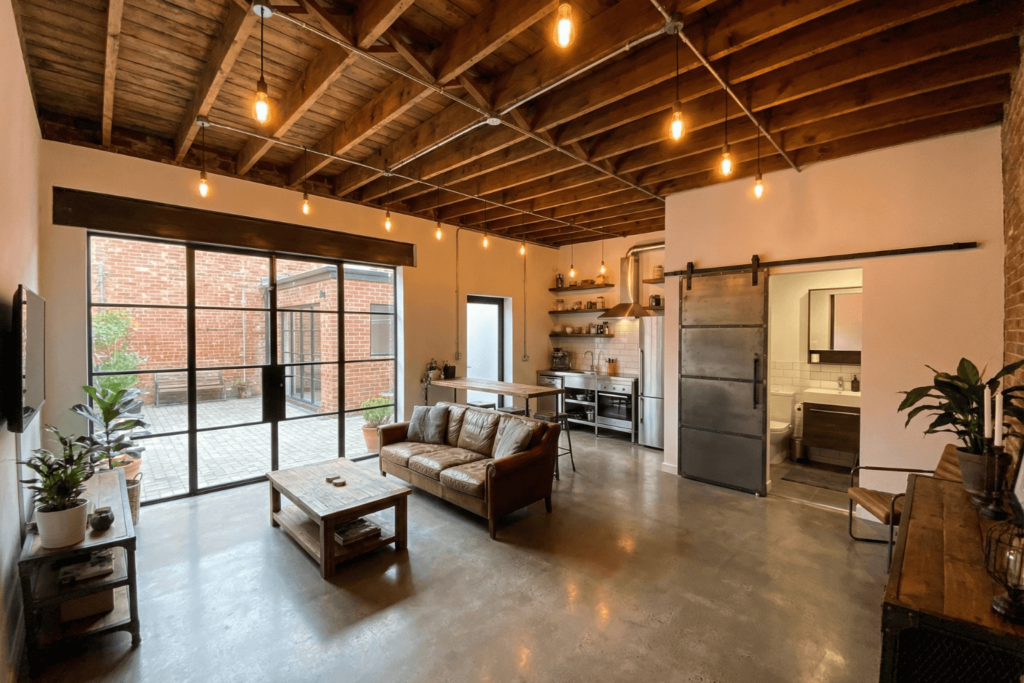 The "Industrial Loft" ADU Conversion 2