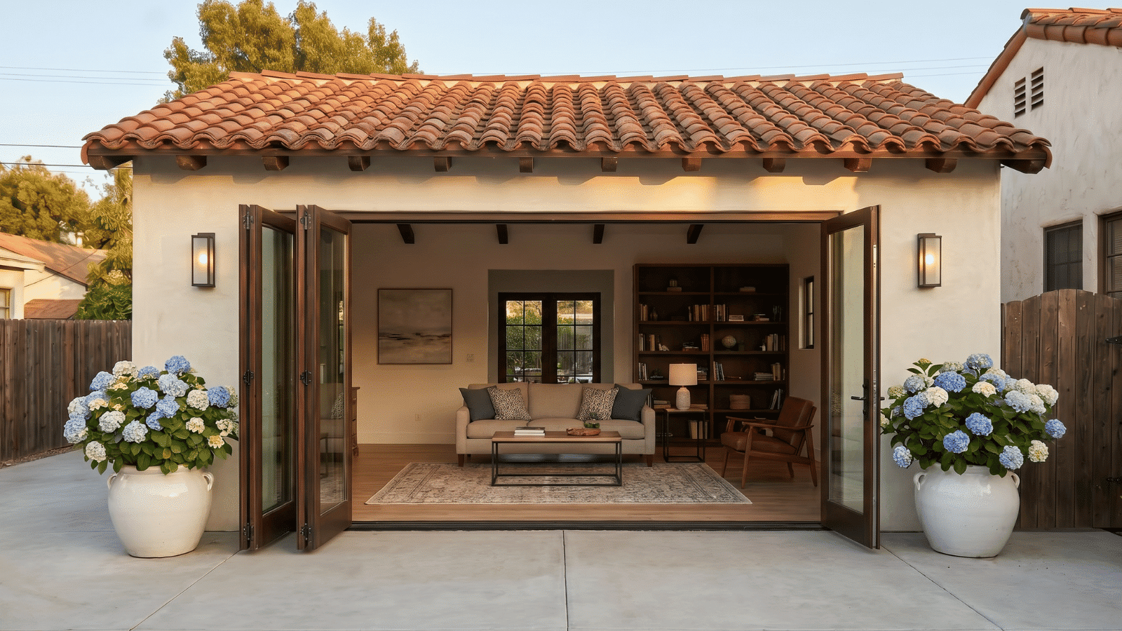 after garage conversion