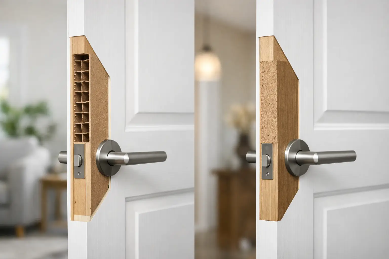 Hollow-Core vs. Solid-Core Interior Doors