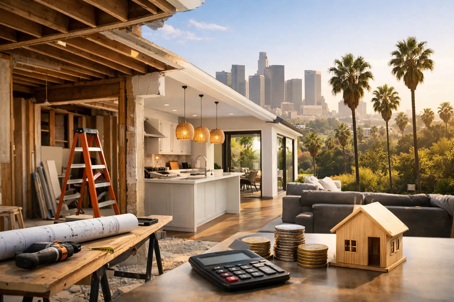 How Much Does a Whole-House Remodel Cost in Los Angeles?