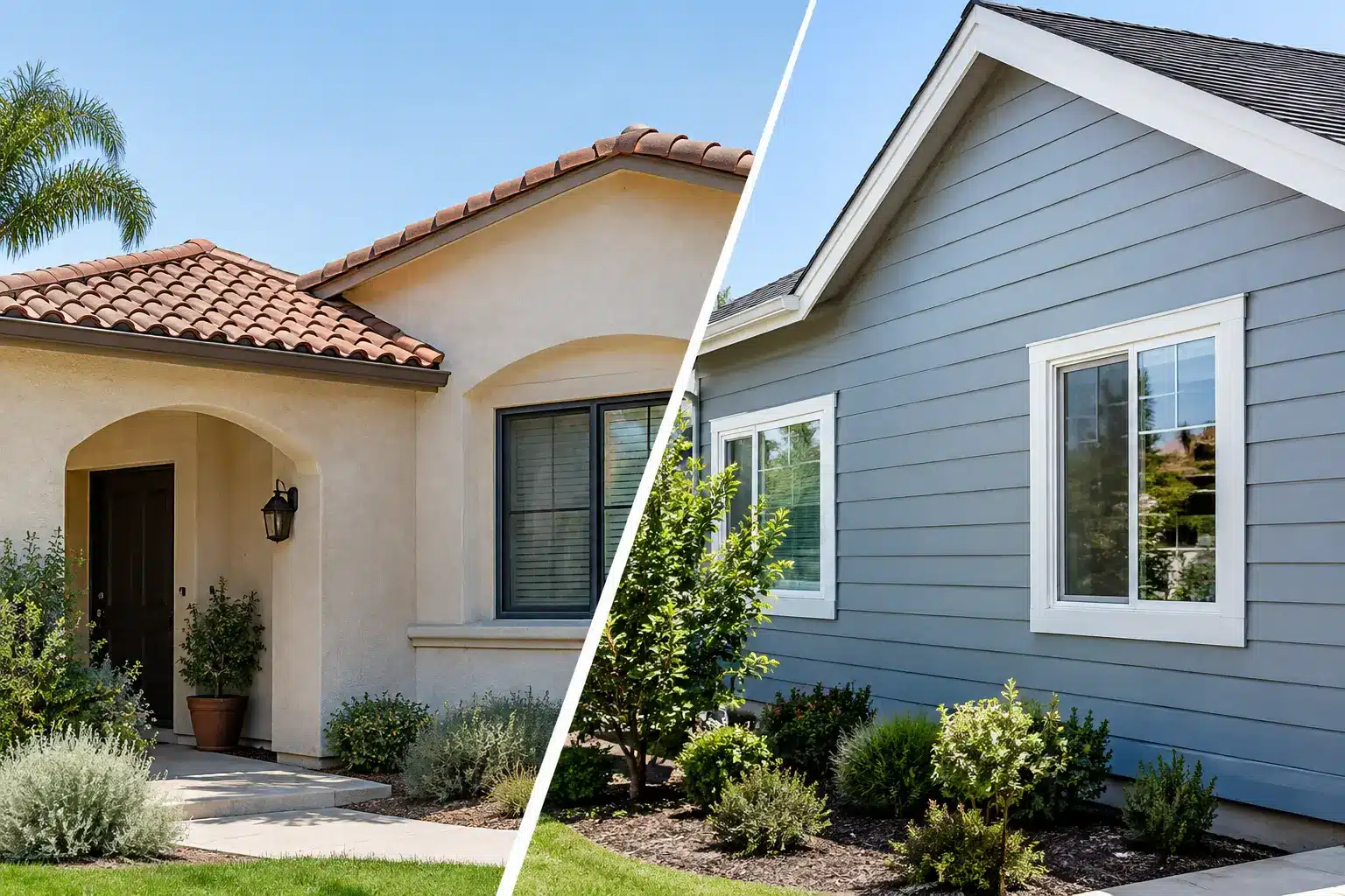 Stucco vs. Siding for a Los Angeles Home Exterior