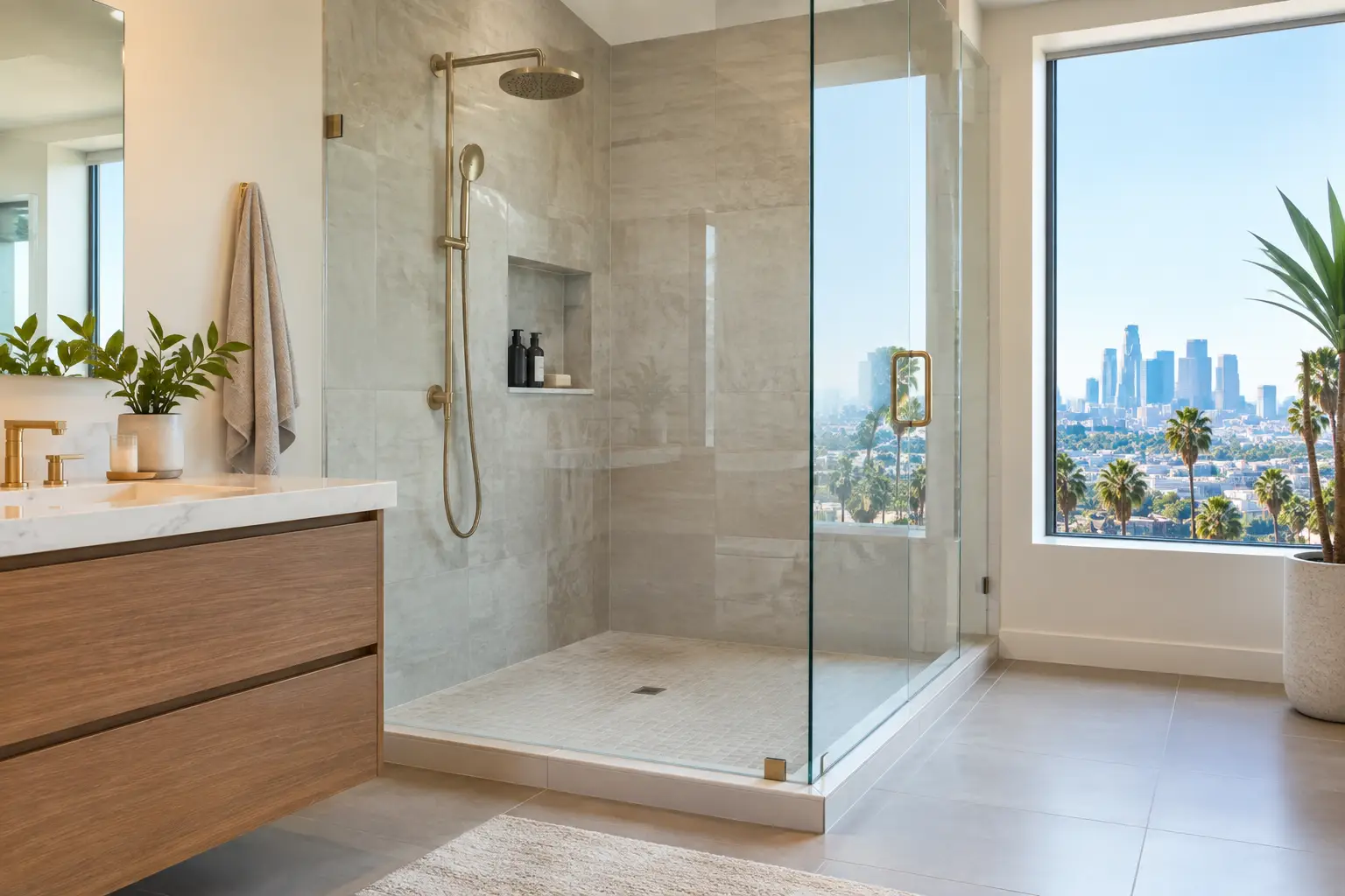 How Much Does a Walk-In Shower Remodel Cost in Los Angeles?