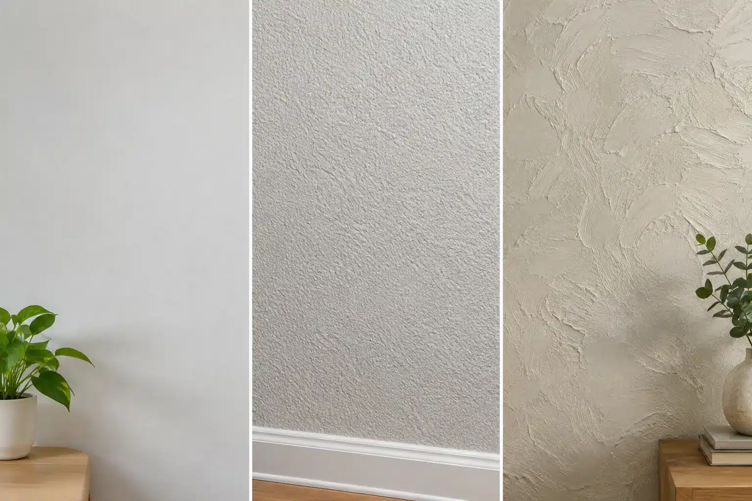 Smooth Walls vs. Orange Peel vs. Skip-Trowel