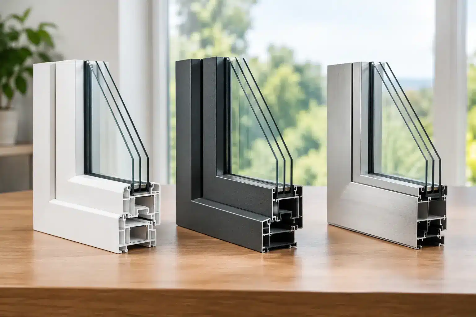 Vinyl vs. Fiberglass vs. Aluminum-Clad Windows
